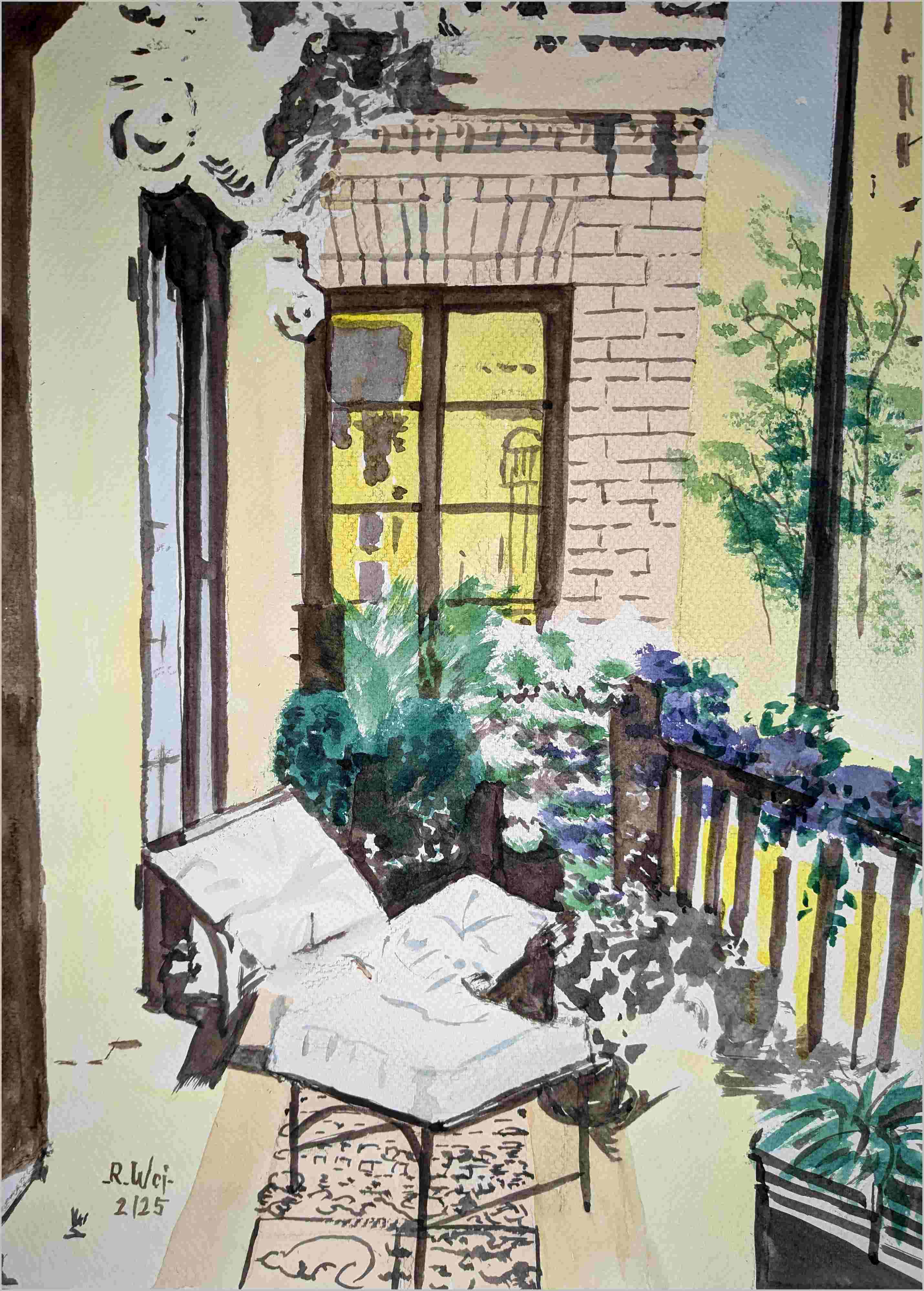 Balkon in Altstadt